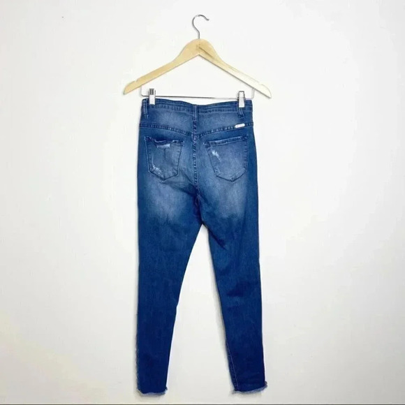 KanCan Distress Skinny Jeans Studded Ankle Detail
Size 5 / 26 Denim - Picture 5 of 6